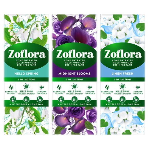 Zoflora Concentrated Disinfectant Assorted 120ml