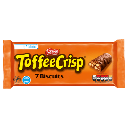 Nestle ToffeeCrisp 7 Biscuits UK 7*18.7g（130.9G） (BB 30/06/2026)