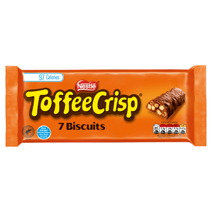 Nestle ToffeeCrisp 7 Biscuits UK 7*18.7g（130.9G） (BB 30/06/2026)