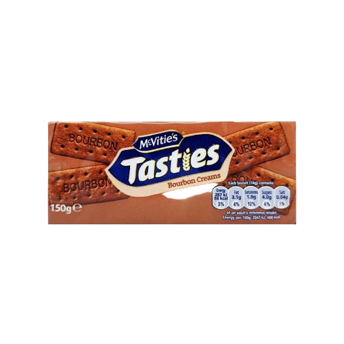 McVitie's Tasties Bourbon Creams 150G ( BB 22/11/2025 )