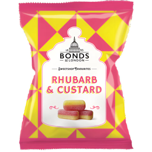 Bonds of London Rhubarb &Custard 130g (BB 30/11/2026)