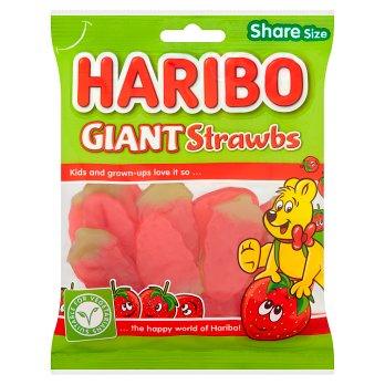 Haribo Giant Strawbs  160G (BB 31/05/2026)